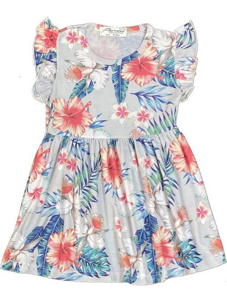 Cotton Planet Παιδικό Φόρεμα Floral Πολύχρωμο 4141-016