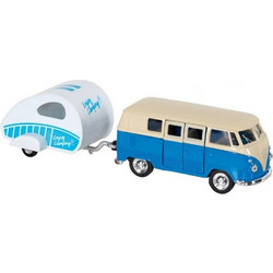 Goki Αυτοκίνητo Retro Volkswagen με Τροχόσπιτο 12311