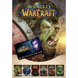 World of Warcraft 60 Days Timecard