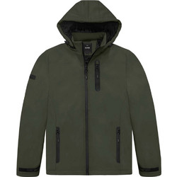 Double Neoprene Ανδρικό Μπουφάν Χακί MJK-170