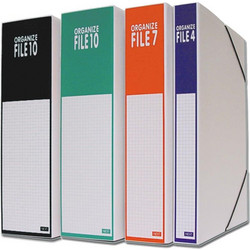 Next Κουτί Αρχειοθέτησης Organize File10 Λευκό-Κόκκινο