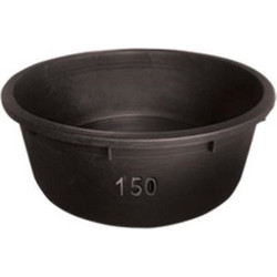 PLUS Κάδος Σταφυλιών Μαύρος 150L O88 x 32cm