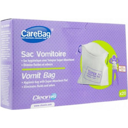 CAREBAG Σακούλες Εμετού x20 Τεμάχια