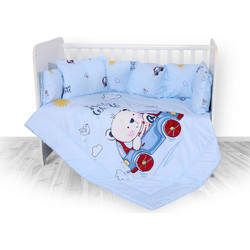 Lorelli Bear & Car Σετ Κούνιας Blue 4τμχ 20800144601