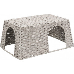 Trixie σπίτι για κουνέλια από χάρτινο νήμα 45X20X30 CM ΓΚΡΙ