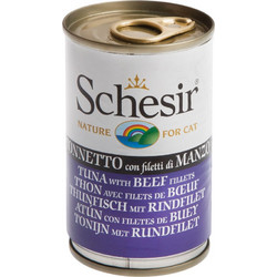 Schesir Nature for Cat Adult with Tuna & Beef in Jelly 140gr