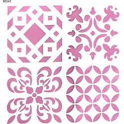 Stencil για Διακόσμηση Τοίχου Marmorino Tools Stencil Art 98541
