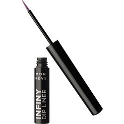 Mon Reve Infiny Dip Liner 03 Funky Eggplant Αδιάβροχο Πινέλο Eyeliner 2ml