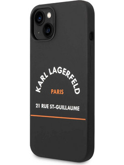 Θήκη Karl Lagerfeld Rue St Guillaume για Apple iPhone 14 Plus - Black (KLHCP14MSRSGHLK)