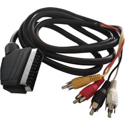 ΚΑΛΩΔΙΟ ΤΗΛΕΟΡΑΣΗΣ SCART ΜΕ 4 ΒΥΣΜΑΤΑ 135cm 9752