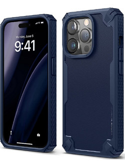 Elago Armor Case - Ανθεκτική Θήκη Σιλικόνης Apple iPhone 14 Pro - Jean Indigo (ES14AM61PRO-JIN)