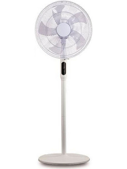 Eurolamp 300-20006 Ανεμιστήρας Δαπέδου Ορθοστάτης 45cm 25W με Tηλεχειριστήριο