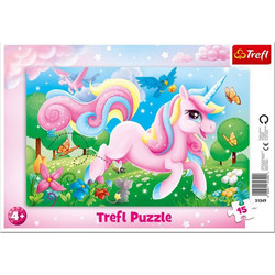 Παιδικό Puzzle Trefl Μονόκερος 15 Κομμάτια