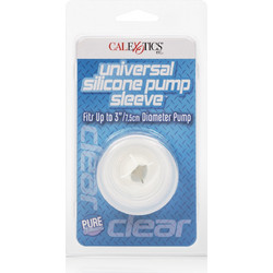 CalExotics Advanced Silicone Pump Sleeve Transparent