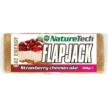 Naturetech Flap Jack Strawberry Cheesecake 100gr