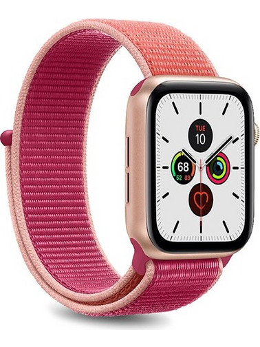 Puro Sport Band Λουράκι Υφασμάτινο Rosa Sunset (Apple Watch 38 / 40 / 41mm)
