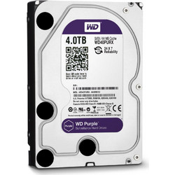 Western Digital Purple 4TB HDD Σκληρός Δίσκος 3.5" Sata 3 5400rpm με 256MB Cache WD43PURZ