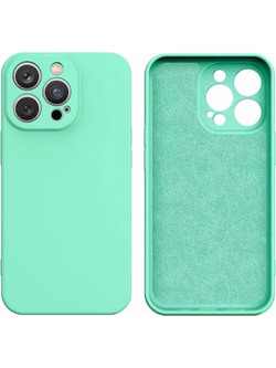 Vennus Silicone soft Case for Iphone 14 Pro Max Τιρκουαζ