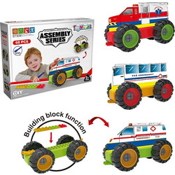 Τουβλάκια 68τμχ Toolbox Truck Σε Κουτί 26x6x19εκ. Toy Markt 75-410 - Toy Markt - 75-410