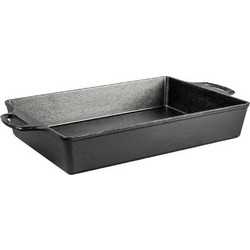 Lodge BW13C Ορθογώνιο Ταψί Φούρνου Μαντεμένιο 33x22.86cm