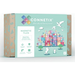 Connetix Magnetic Tiles Pastel 120τμχ