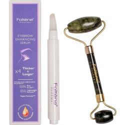 Foltene Eyebrow Enhancing Serum 4ml + Face Roller