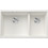 Blanco Subline 430/270-U Υποκαθήμενος Νεροχύτης Γρανίτη White 523155 75.5x46cm