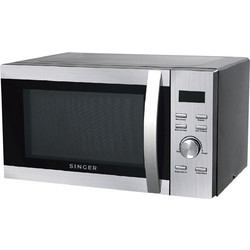 Singer SMWO-23SI-WGDG Φούρνος Μικροκυμάτων με Grill 23lt Inox
