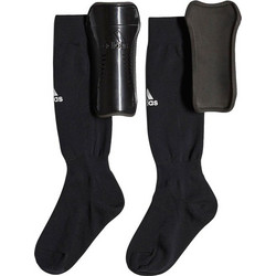 Adidas Youth Sock Παιδικές Επικαλαμίδες Ποδοσφαίρου Μαύρες AH7764
