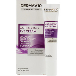 Derma V10 Innovations Anti-Ageing Eye Cream 15ml