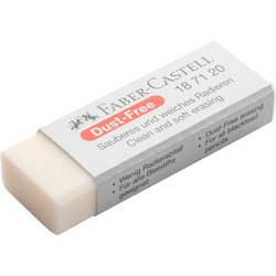 Γόμα για Μολύβι Λευκή Dust Free