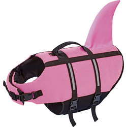 Σωσίβιο Θαλάσσης για Σκύλους Nobby Vest Shark Καρχαρίας Ροζ XL 45cm