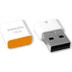 Philips Pico 128GB USB Stick 2.0 με USB-A