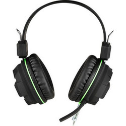 NOD G-HDS-002 Gaming Headset Over Ear Black Green