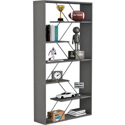 HomeMarkt Tars Βιβλιοθήκη 84x24x157cm HM2240.20