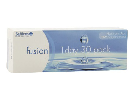 Ημερήσιοι Φακοί Επαφής Μυωπίας Fusion 1 Day 30 τεμάχια