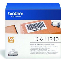 Brother 600 Αυτοκόλλητες Ετικέτες σε Ρολό για Εκτυπωτή Ετικετών 102x51mm