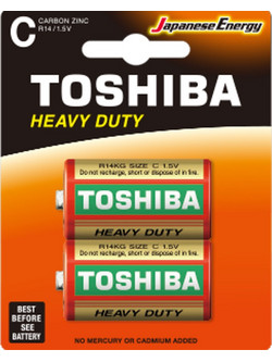 Toshiba Economy Line Heavy Duty C Alkaline 1.5V 2τμχ