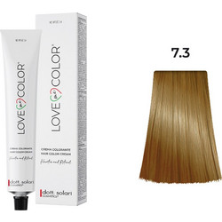 Dott. Solari Love Me Color 7.3 Ξανθό Ντορέ Μόνιμη Βαφή Μαλλιών 100ml