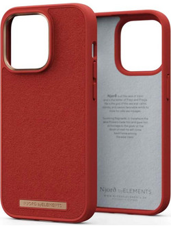Njord Comfort+ Back Cover Burnt Orange (iPhone 14 Pro)