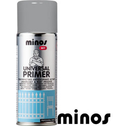 Minos Universal Primer Σπρέι Αστάρι Γκρι 400ml