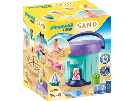 Playmobil 1-2-3 Κουβαδάκι Ζαχαροπλαστείο για 1,5-4 Ετών 70339