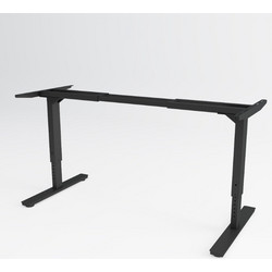 Σκελετός γραφείου με ρύθμιση ύψους (60-90 cm) Fix Desk - Μαύρο