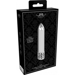 Shots Glitz Powerful Mini Δονητής Bullet 8.8cm Ασημί