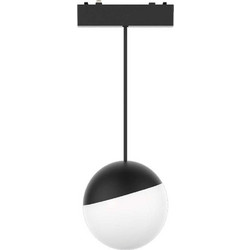 InLight Κρεμαστό Φωτιστικό Οροφής Μονόφωτο LED με Θερμό Λευκό Φως Μαύρο ILT04301-BL