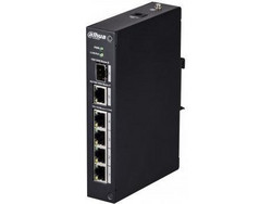 Dahua PFS3106-4P-60 Unmanaged L2 Switch με 5 Θύρες Ethernet 1Gbps