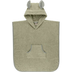 Bibs Kangaroo Sage Παιδικό Πόντσο Θαλάσσης Πράσινο Mint 56x60cm