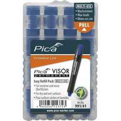 ΑΝΤΑΛΛΑΚΤΙΚO PICA VISOR ΜΥΤΗ ΓΙΑ ΜΑΡΚΑΔΟΡΟ CRAYON 4 ΤΕΜΑΧΙΩΝ ΜΠΛΕ 991/41