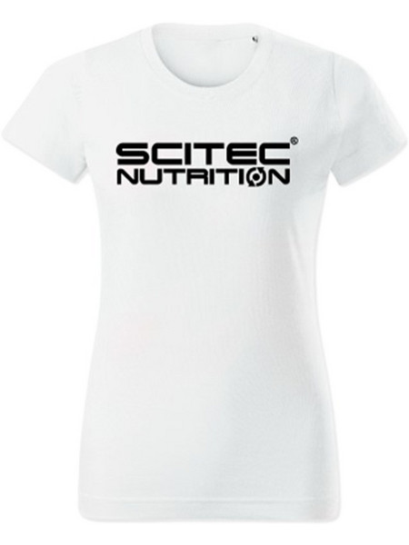 Scitec Nutrition Basic T-Shirt Women White