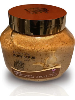 Paris Collection Gold Exfoliating Scrub Σώματος 500ml